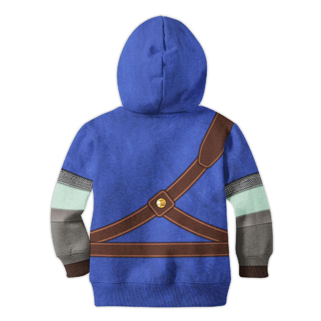 Knights of Skyloft Blue Costume Kid Tops Hoodie Sweatshirt T-Shirt - Gearhomie.com