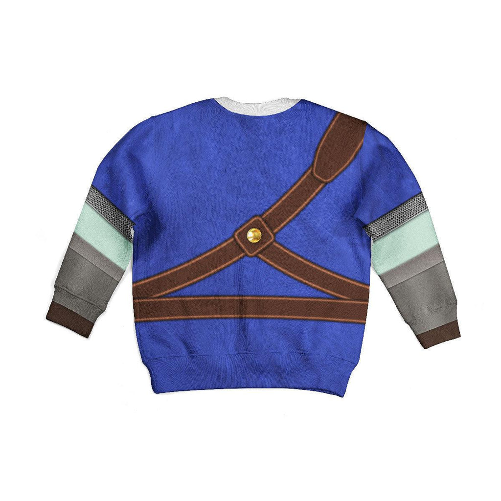 Knights of Skyloft Blue Costume Kid Tops Hoodie Sweatshirt T-Shirt - Gearhomie.com