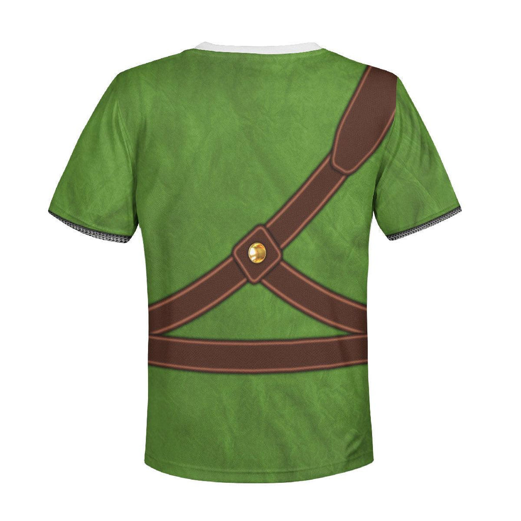 Knights of Skyloft Green Costume Kid Tops Hoodie Sweatshirt T-Shirt - Gearhomie.com