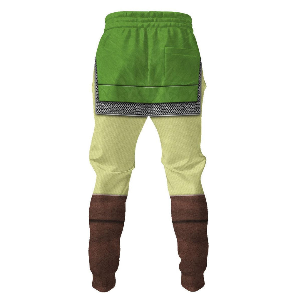 Knights of Skyloft Green Shield Unisex Hoodie Sweatshirt T-shirt Sweatpants Cosplay - Gearhomie.com