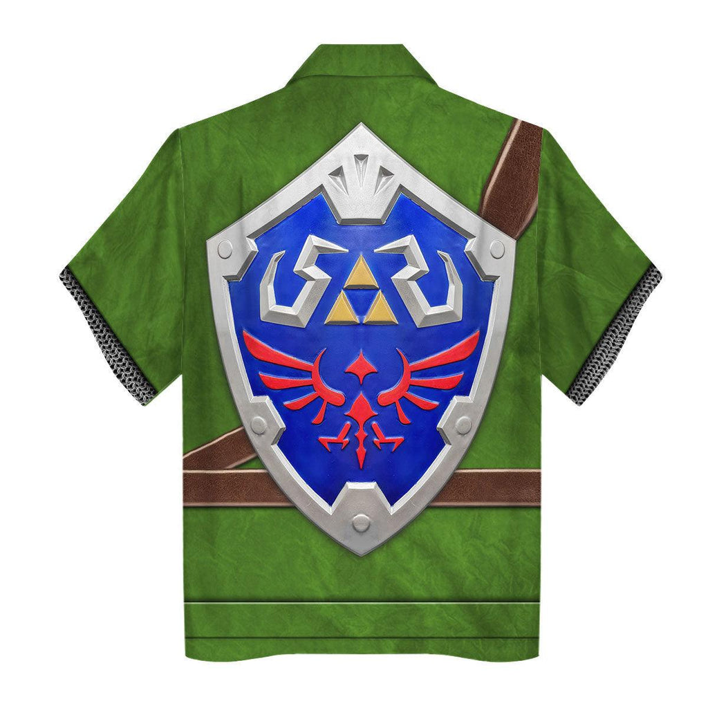 Knights of Skyloft Green Shield Unisex Hoodie Sweatshirt T-shirt Sweatpants Cosplay - Gearhomie.com