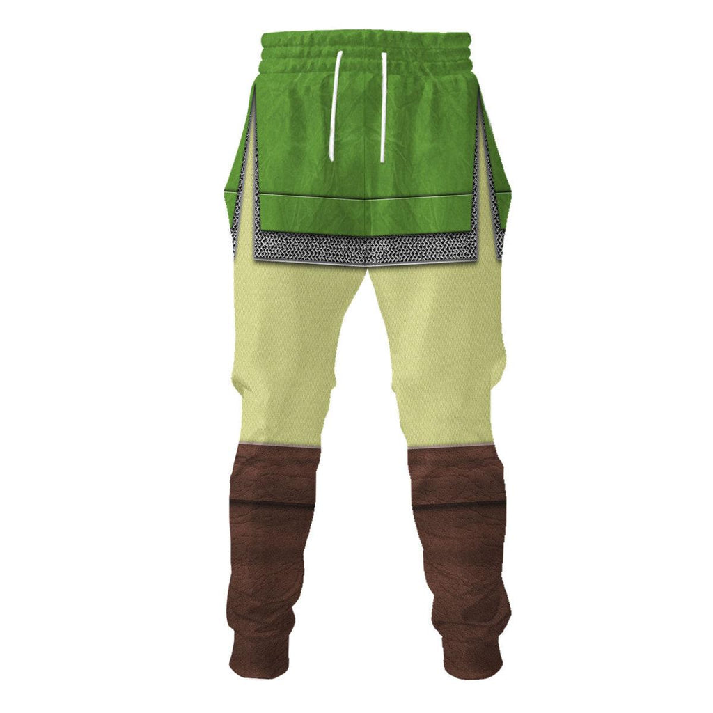 Knights of Skyloft Green Shield Unisex Hoodie Sweatshirt T-shirt Sweatpants Cosplay - Gearhomie.com