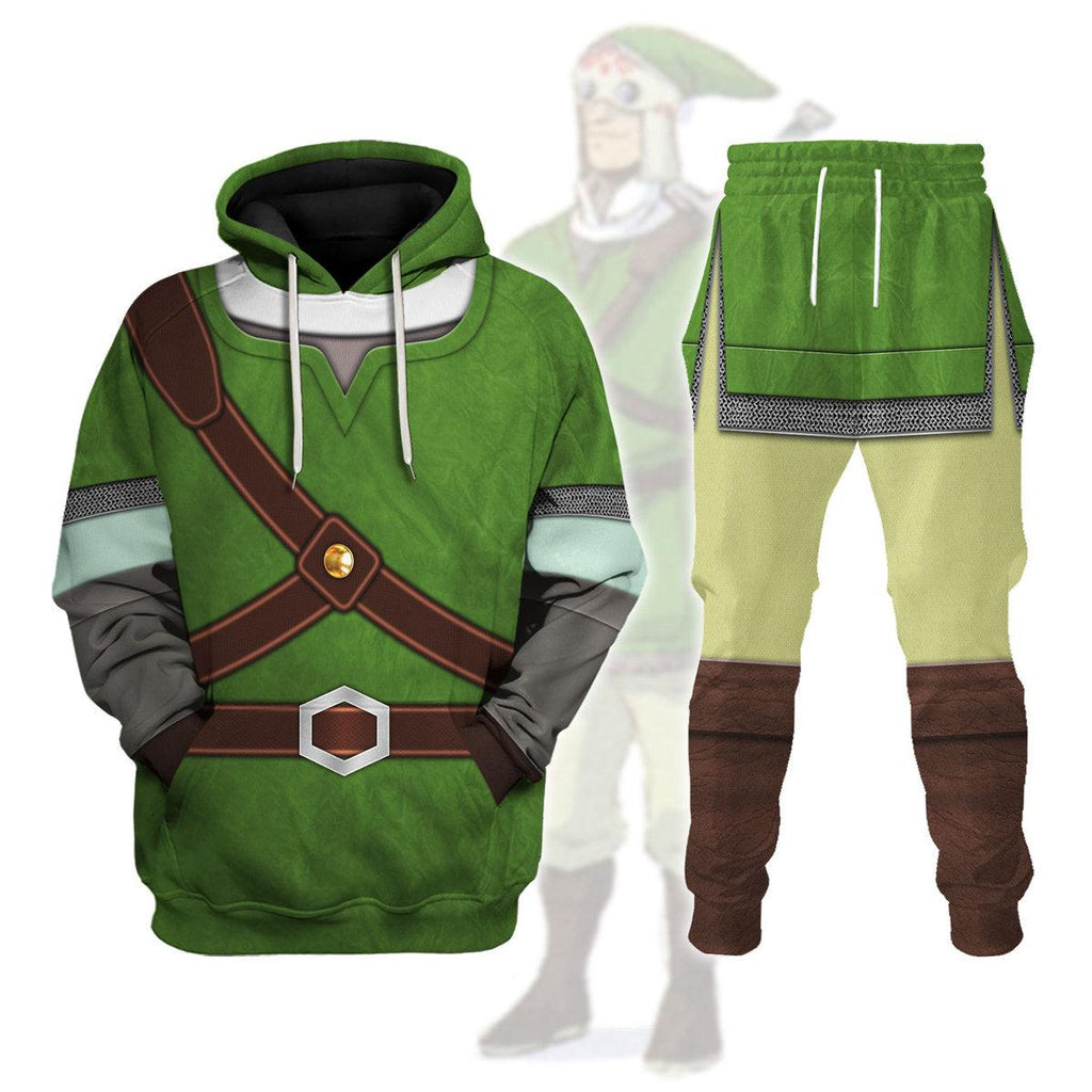 Knights of Skyloft Green Unisex Hoodie Sweatshirt T-shirt Sweatpants Cosplay - Gearhomie.com