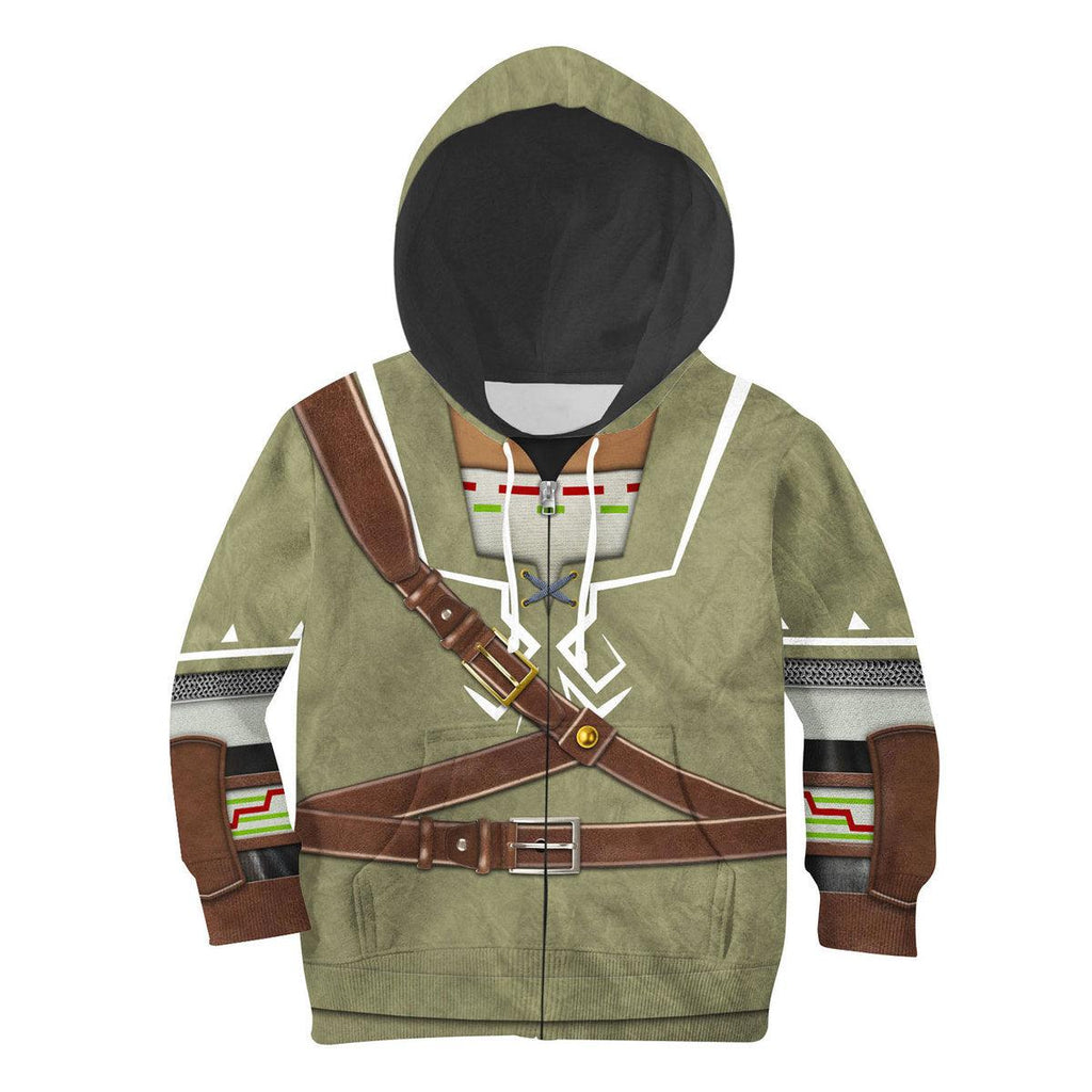 Link Attire Shield Kid Tops Hoodie Sweatshirt T-Shirt - Gearhomie.com