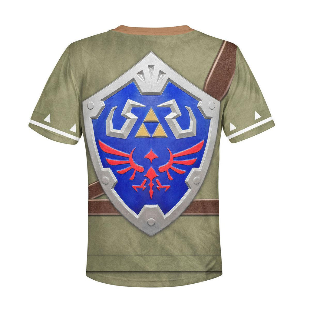 Link Attire Shield Kid Tops Hoodie Sweatshirt T-Shirt - Gearhomie.com