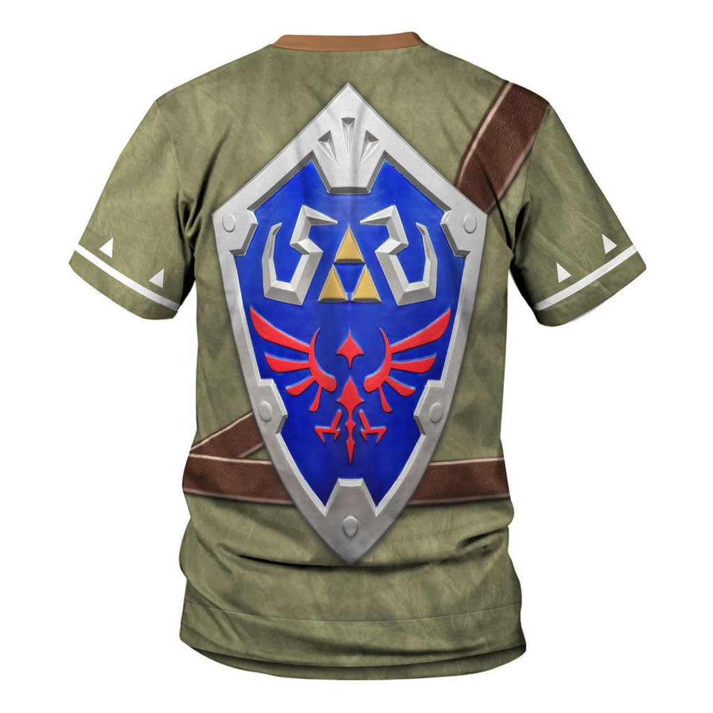 Link Attire Shield Unisex Hoodie Sweatshirt T-shirt Sweatpants Cosplay - Gearhomie.com