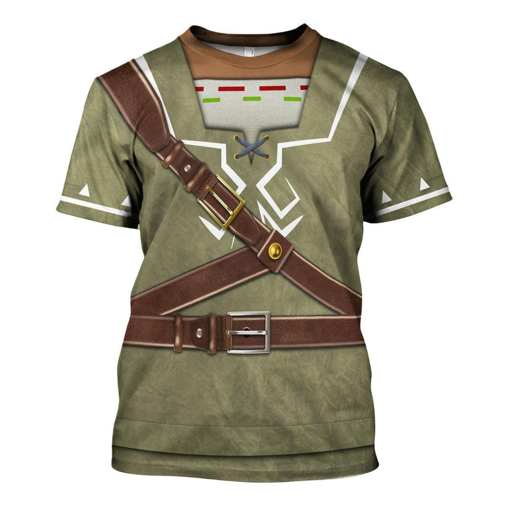 Link Attire Shield Unisex Hoodie Sweatshirt T-shirt Sweatpants Cosplay - Gearhomie.com