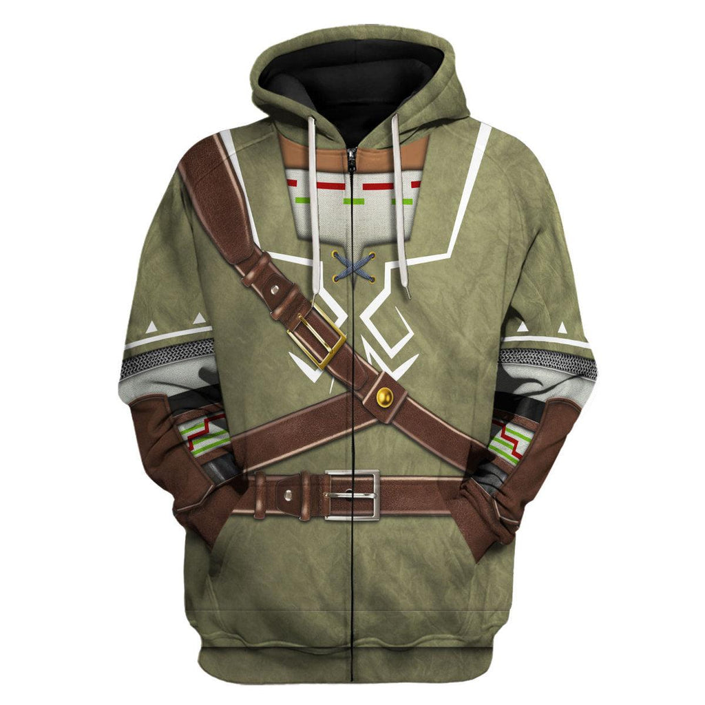 Link Attire Shield Unisex Hoodie Sweatshirt T-shirt Sweatpants Cosplay - Gearhomie.com