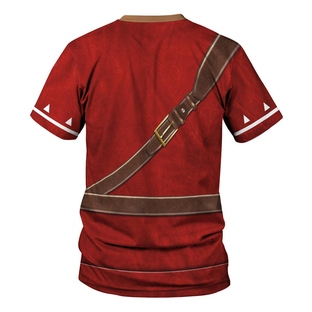 Link Goron Tunic Attire Unisex Hoodie Sweatshirt T-shirt Sweatpants Cosplay - Gearhomie.com