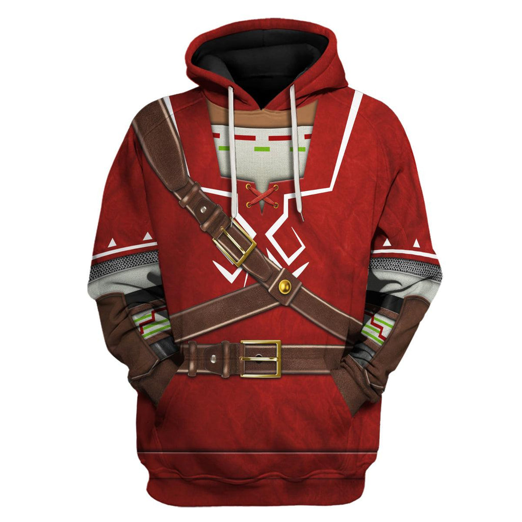 Link Goron Tunic Attire Unisex Hoodie Sweatshirt T-shirt Sweatpants Cosplay - Gearhomie.com