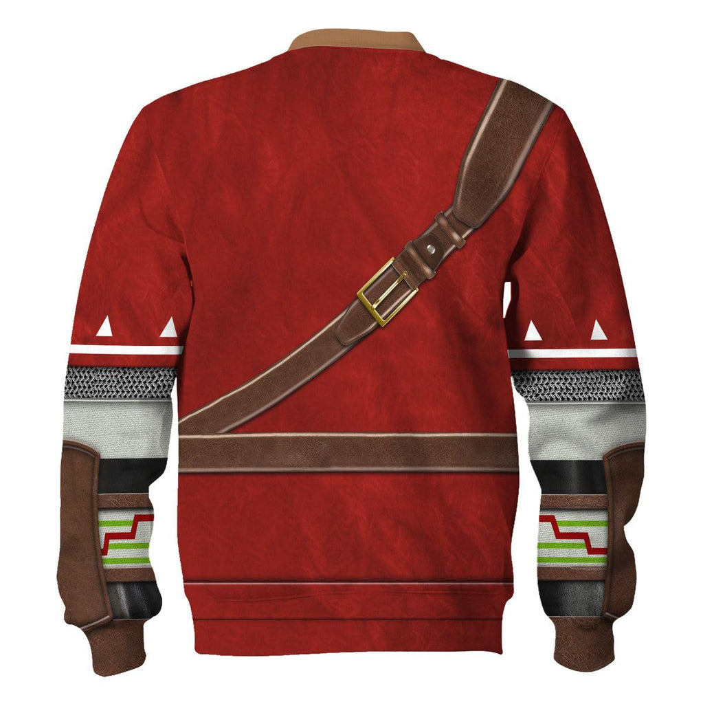 Link Goron Tunic Attire Unisex Hoodie Sweatshirt T-shirt Sweatpants Cosplay - Gearhomie.com