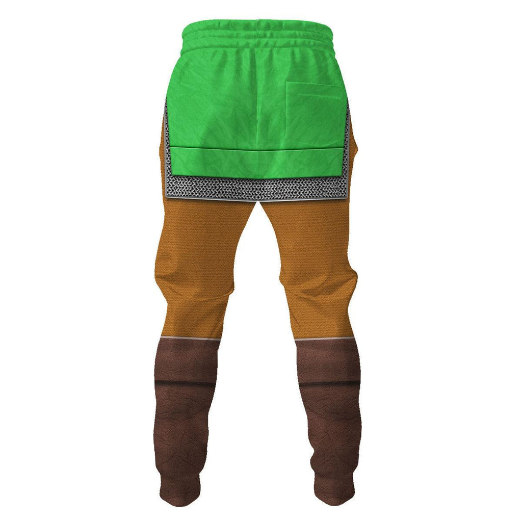 Link Iconic Shield Iconic Costume Unisex Hoodie Sweatshirt T-shirt Sweatpants Cosplay - Gearhomie.com