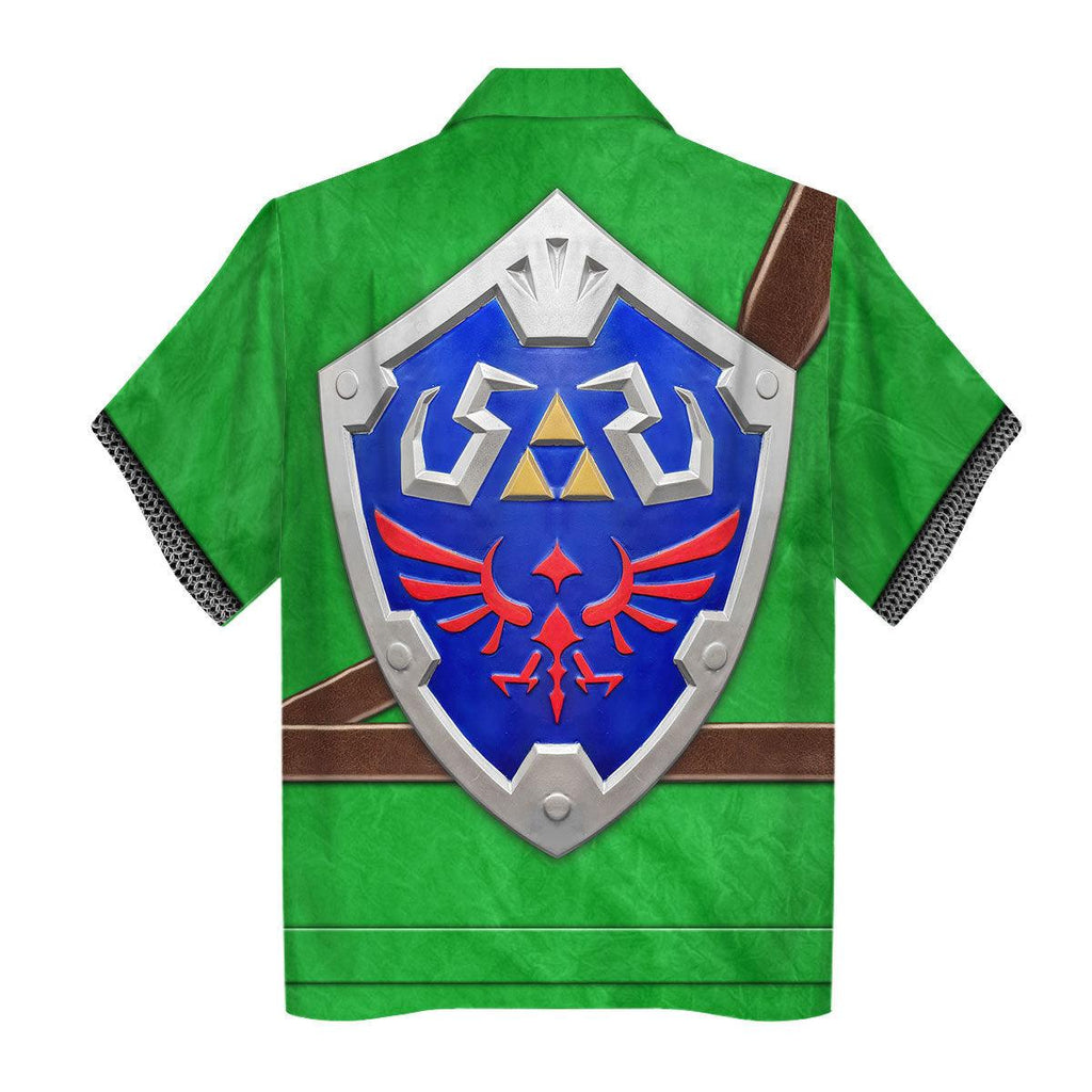 Link Iconic Shield Iconic Costume Unisex Hoodie Sweatshirt T-shirt Sweatpants Cosplay - Gearhomie.com