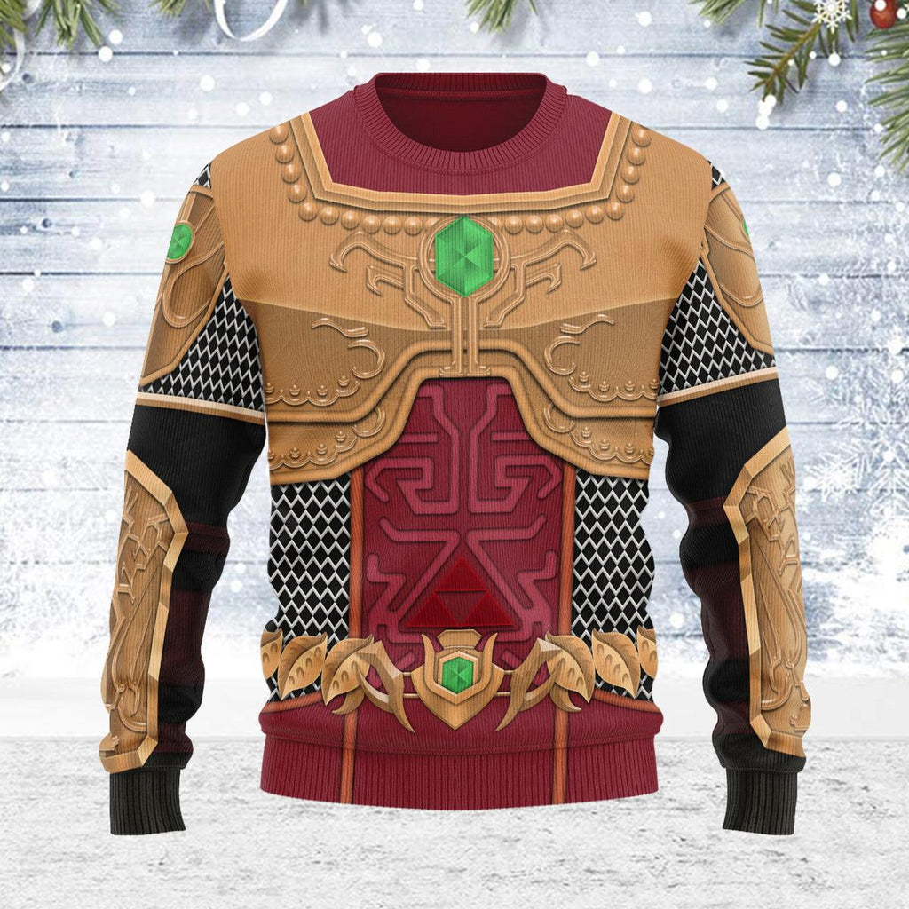 Magic Armor Twilight Princess Themed Costume Unisex Christmas Wool Sweater - Gearhomie.com