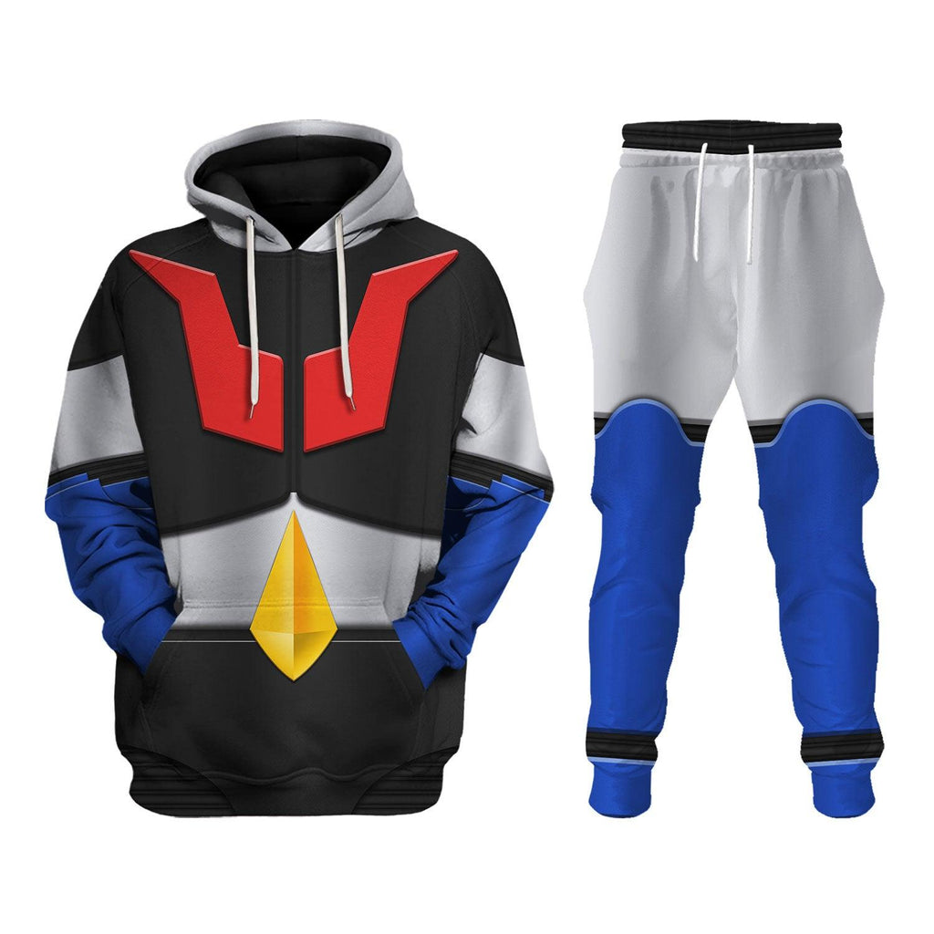 Mazinger Z Tranzor Z Cosplay Costumes: Hoodies, T-Shirts, and Tracksuits | Gearhomie.com - DucG