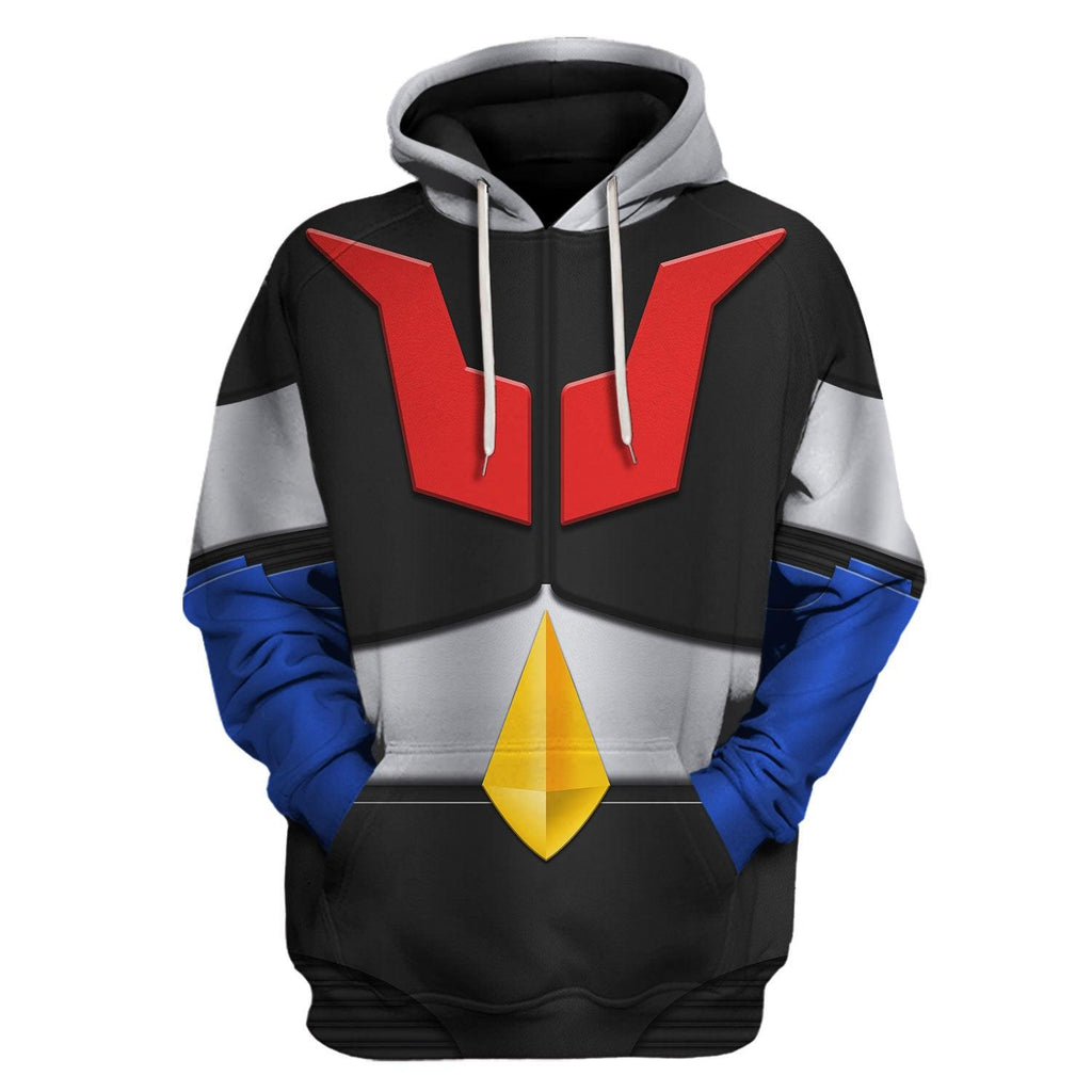 Mazinger Z Tranzor Z Cosplay Costumes: Hoodies, T-Shirts, and Tracksuits | Gearhomie.com - DucG