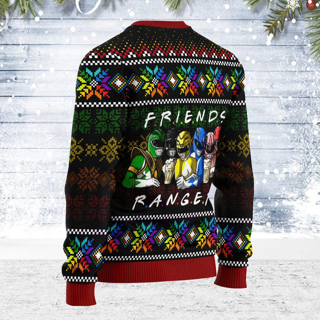 Merry Christmas Friend Rangers Unisex Wool Sweater - Gearhomie.com