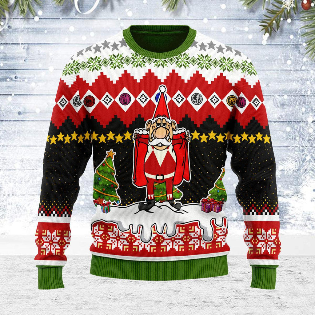 Merry Christmas Hoho Ranger Unisex Wool Sweater - Gearhomie.com