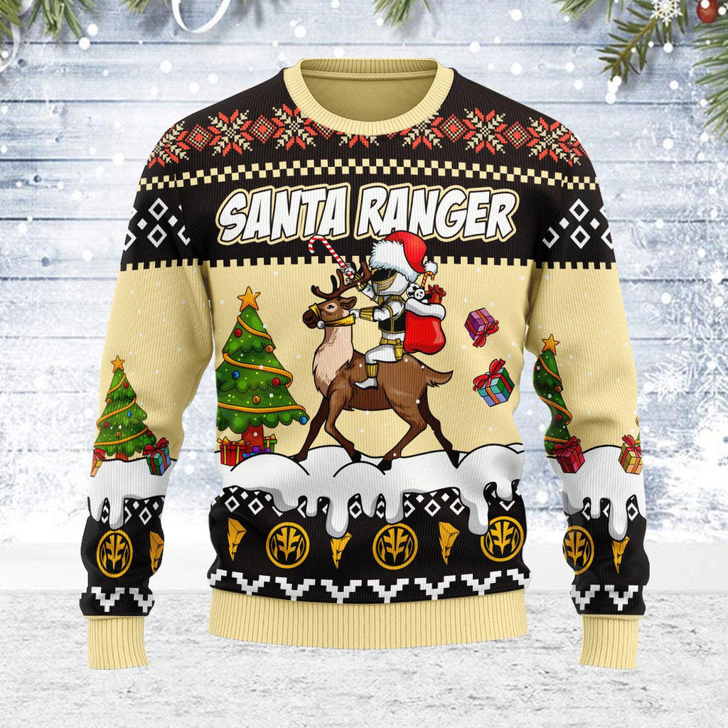 Merry Christmas Tommy Santa Ranger Unisex Wool Sweater - Gearhomie.com