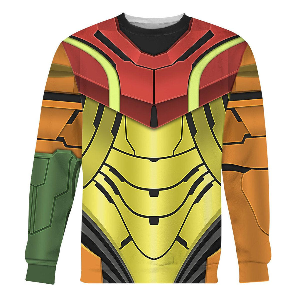 Metroid Prime Hoodies Sweatshirt T-shirt Hawaiian Tracksuit - Gearhomie.com