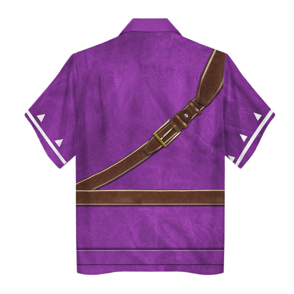 Purple Link Attire Unisex Hoodie Sweatshirt T-shirt Sweatpants Cosplay - Gearhomie.com