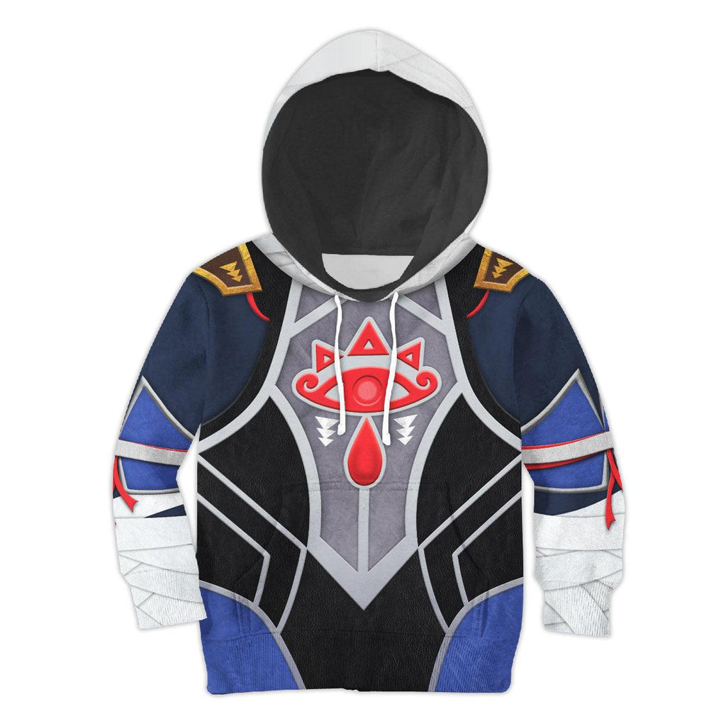 Sheik Zelda Costume Kid Tops Hoodie Sweatshirt T-Shirt - Gearhomie.com