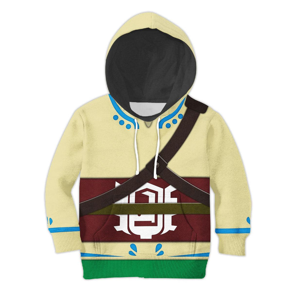 Skyloft Uniform - Skyward Sword Costume Kid Tops Hoodie Sweatshirt T-Shirt - Gearhomie.com