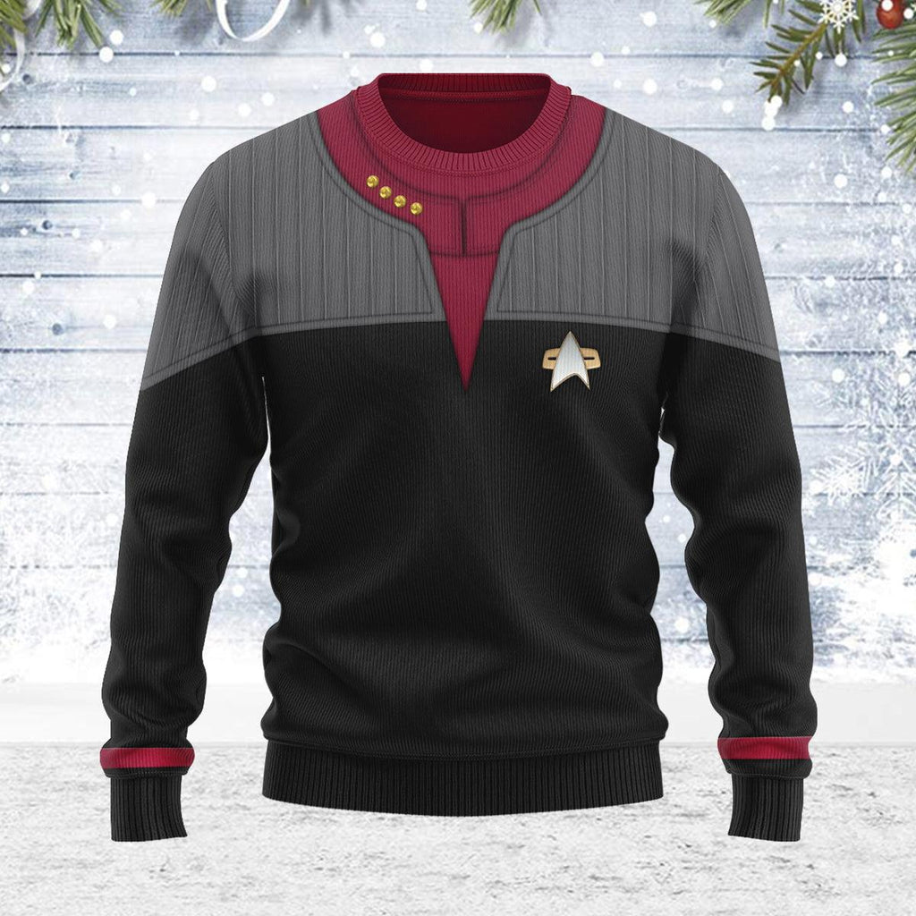 Standard Uniform 2370 Command Division Themed Costume Christmas Wool Sweater - Gearhomie.com