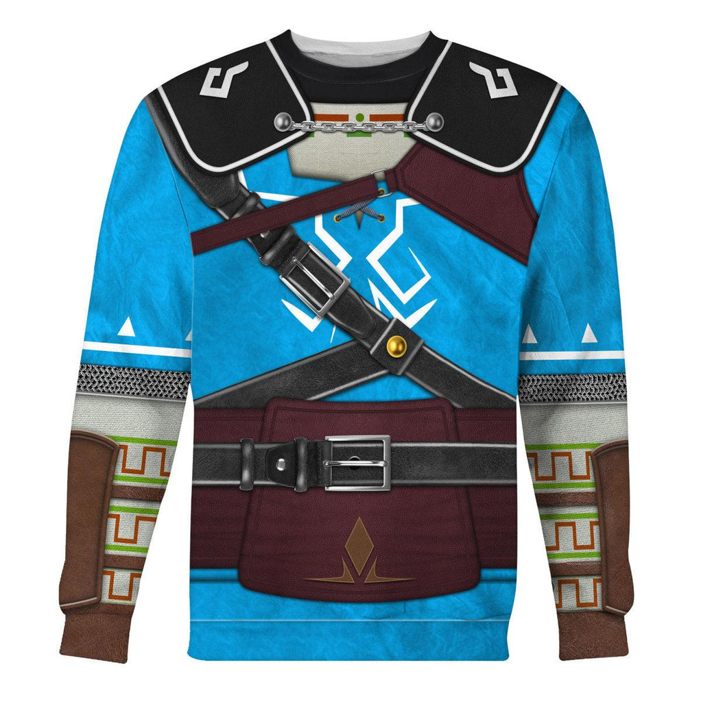 Tears Of The Kingdom Link Champion's Tunic Attire Cosplay Custom Apparel - Gearhomie.com