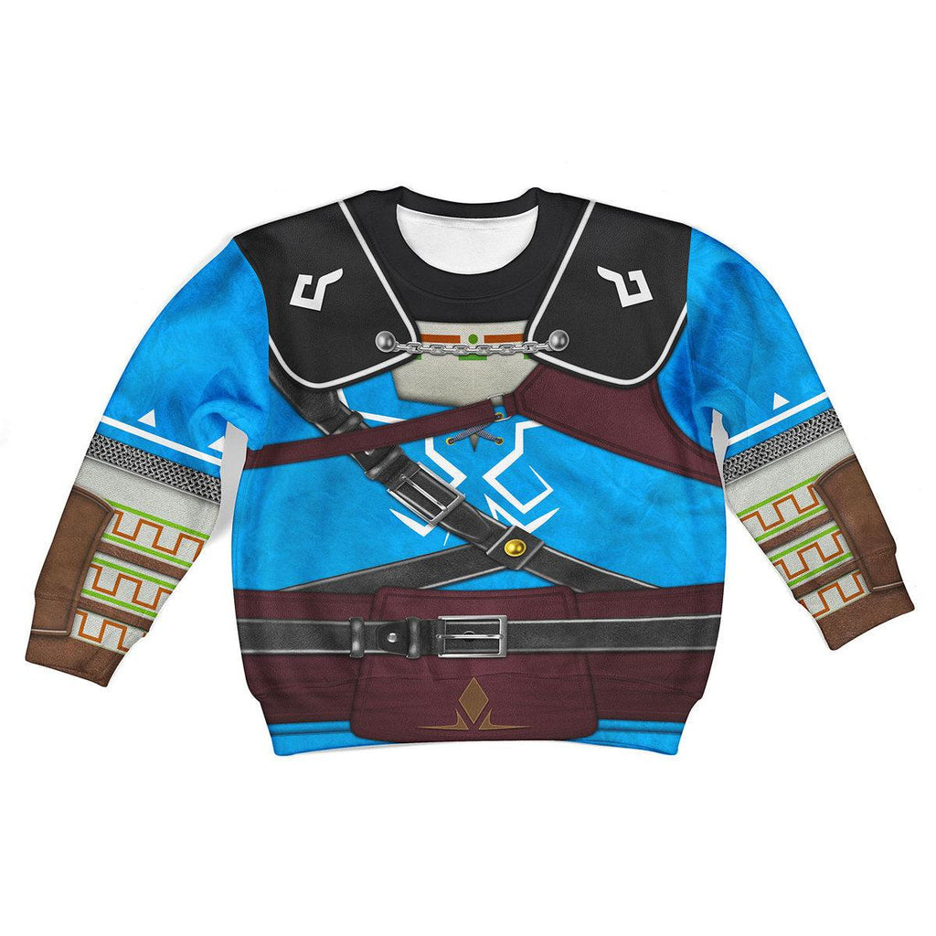 Tears Of The Kingdom Link Champion's Tunic Kid Wool Sweater - Gearhomie.com