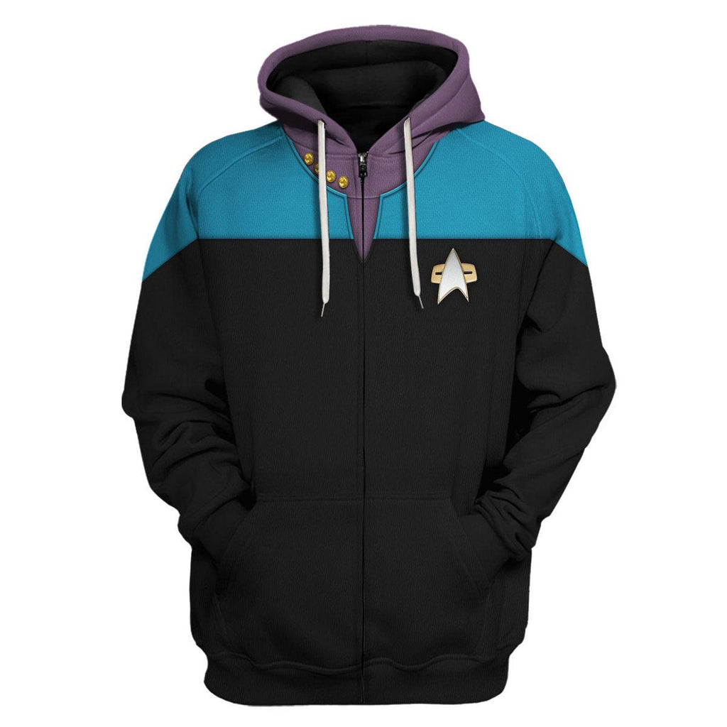 Voyager Blue Costume Hoodie Sweatshirt T-Shirt Sweatpants Apparel - Gearhomie.com