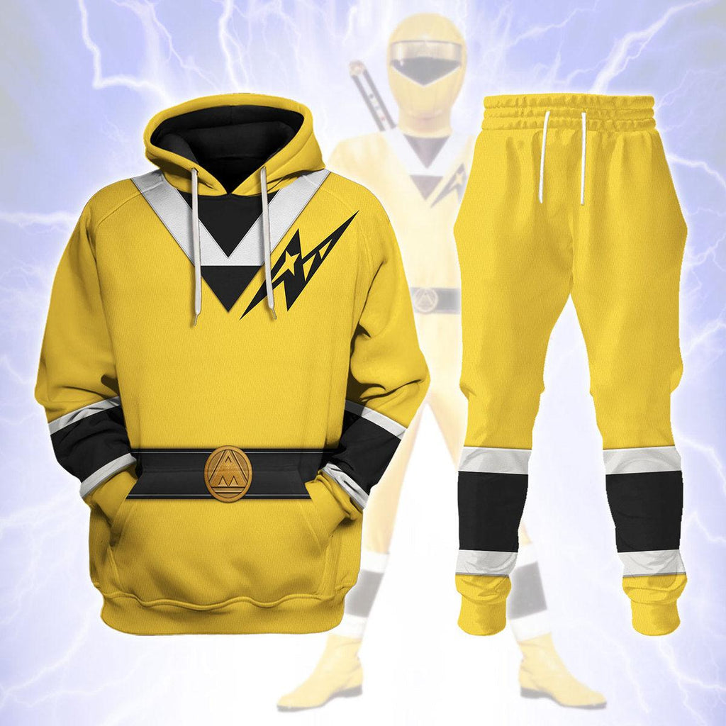 Yellow Tideus Ranger Hoodies Sweatshirt T-shirt Hawaiian Sweatpants - Gearhomie.com