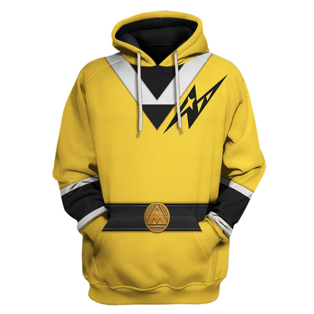 Yellow Tideus Ranger Hoodies Sweatshirt T-shirt Hawaiian Sweatpants - Gearhomie.com