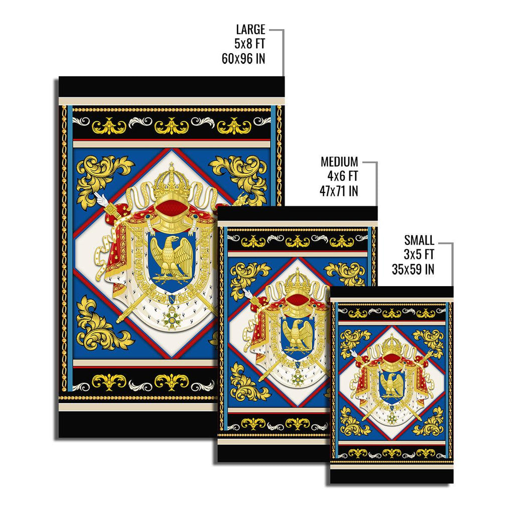 Gearhomie Napoleon Coat Of Arm Rug - Gearhomie.com