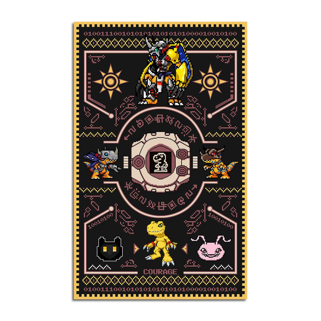 Agumon Digimon Rug Evolution - DucG