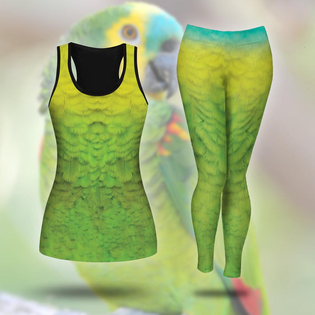 Amazon Parrot Tank And Leggings - DucG