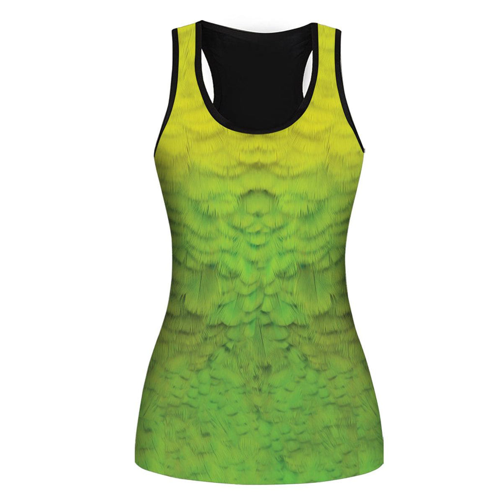 Amazon Parrot Tank And Leggings - DucG