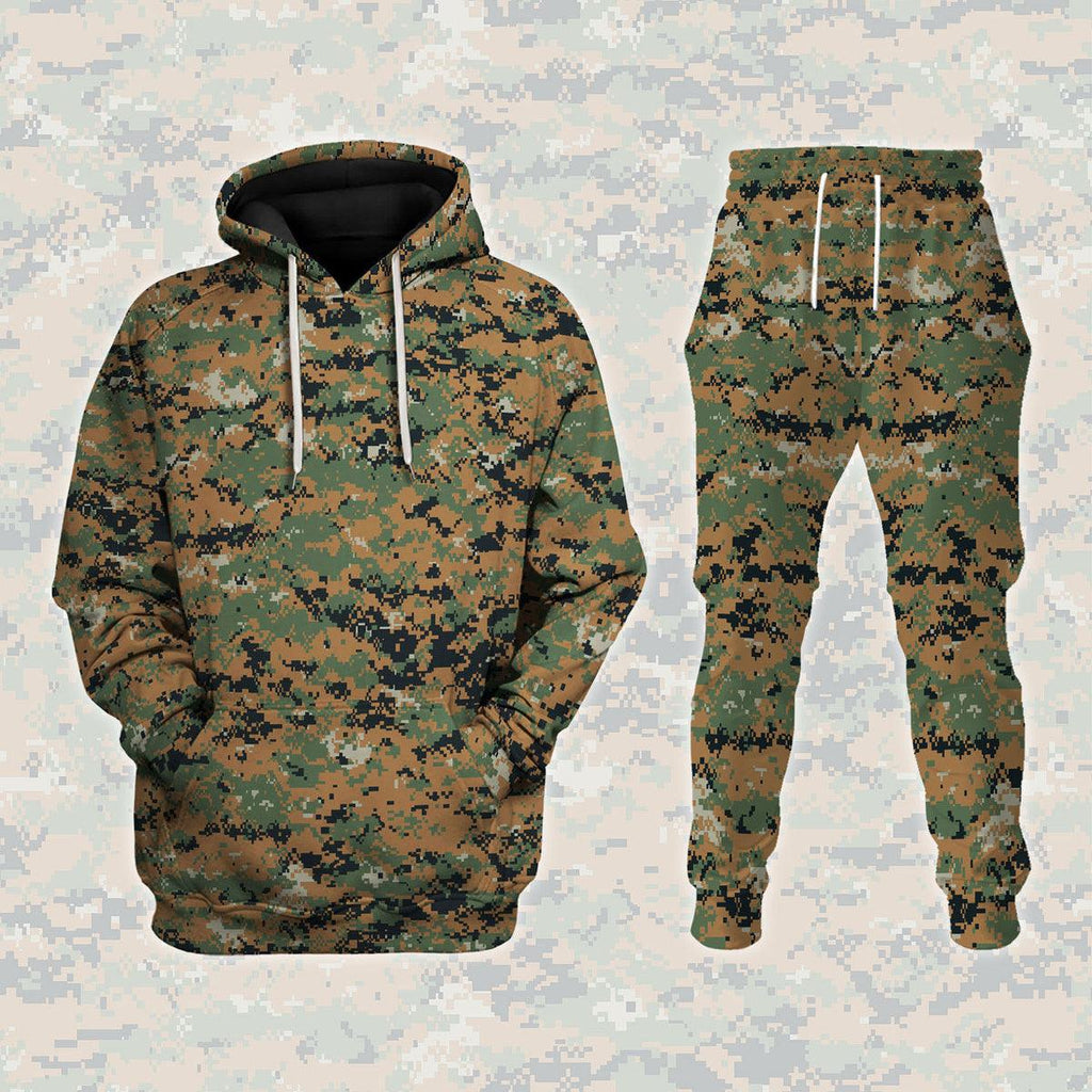 American MARPAT Marine pattern Woodland Camo - DucG