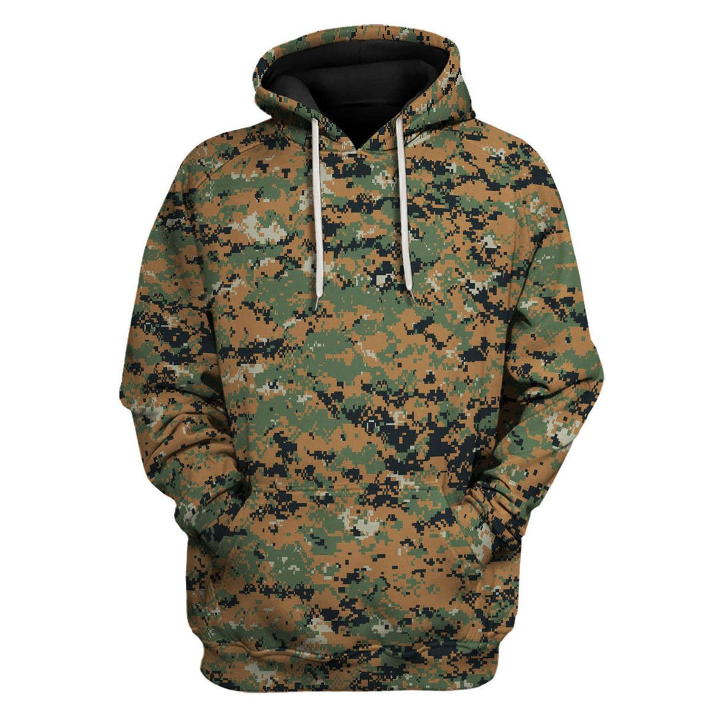 American MARPAT Marine pattern Woodland Camo - DucG