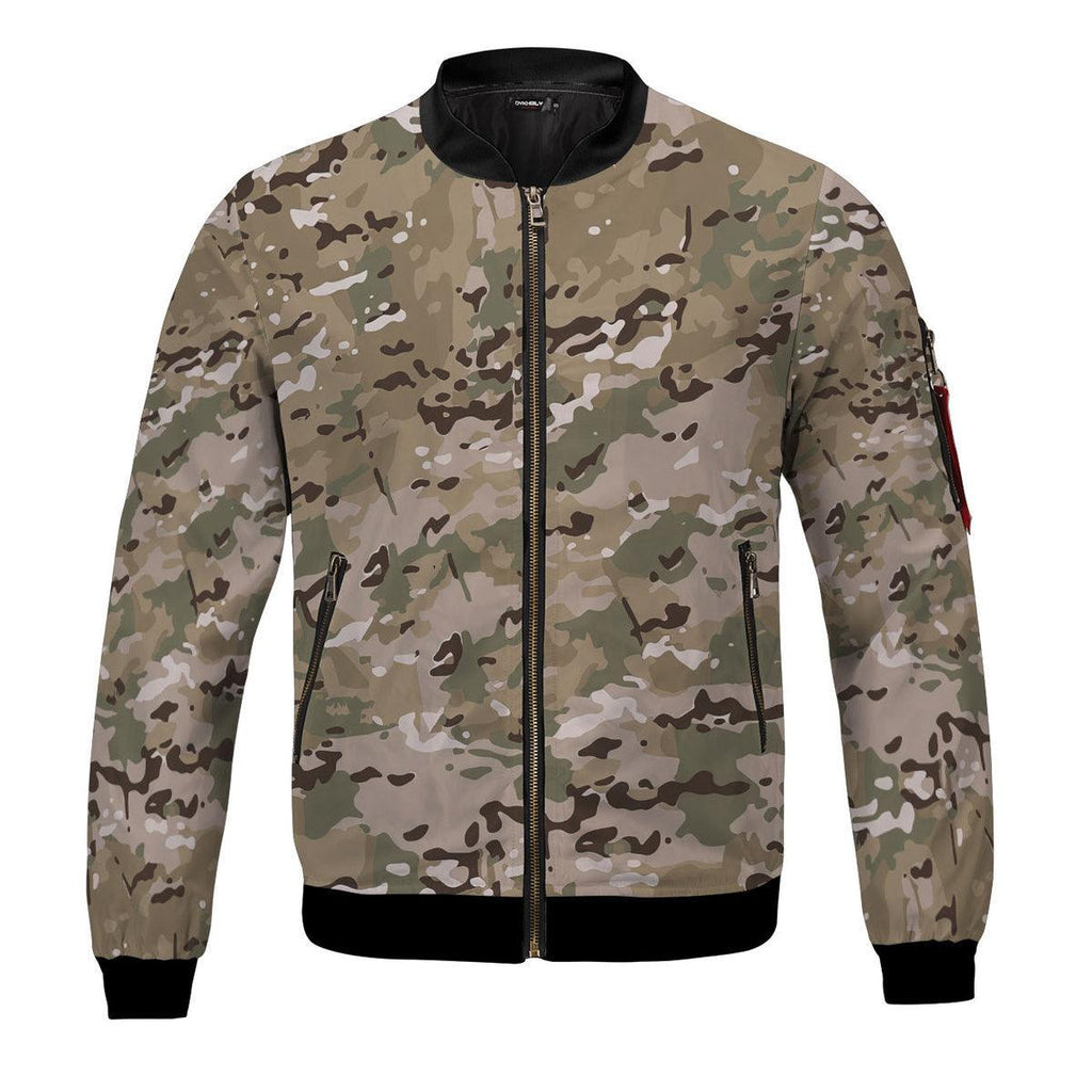American Operational Camouflage Pattern (OCP) Bomber Jacket - DucG