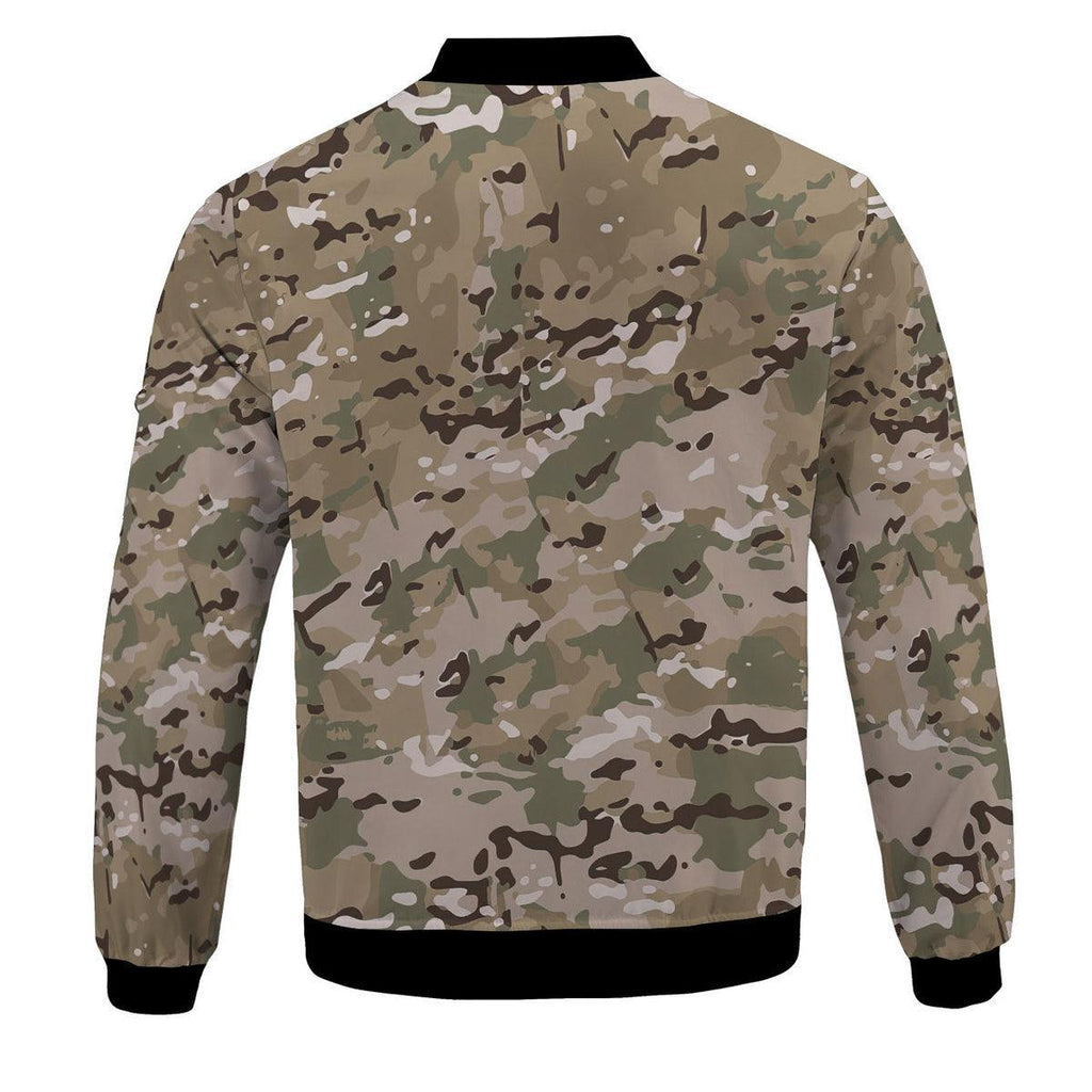 American Operational Camouflage Pattern (OCP) Bomber Jacket - DucG