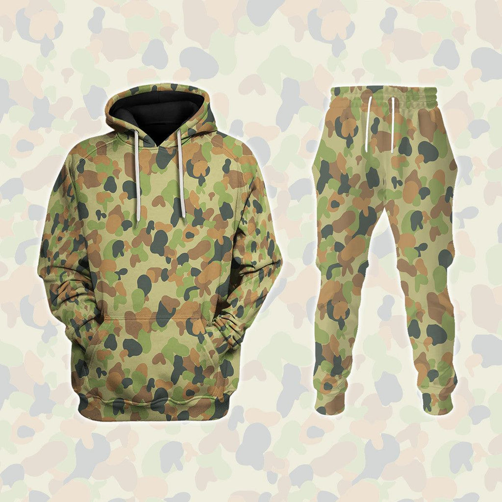 Australian AUSCAM Disruptive Pattern Camouflage Uniform Jelly Bean Camo Or Hearts And Bunnies - DucG