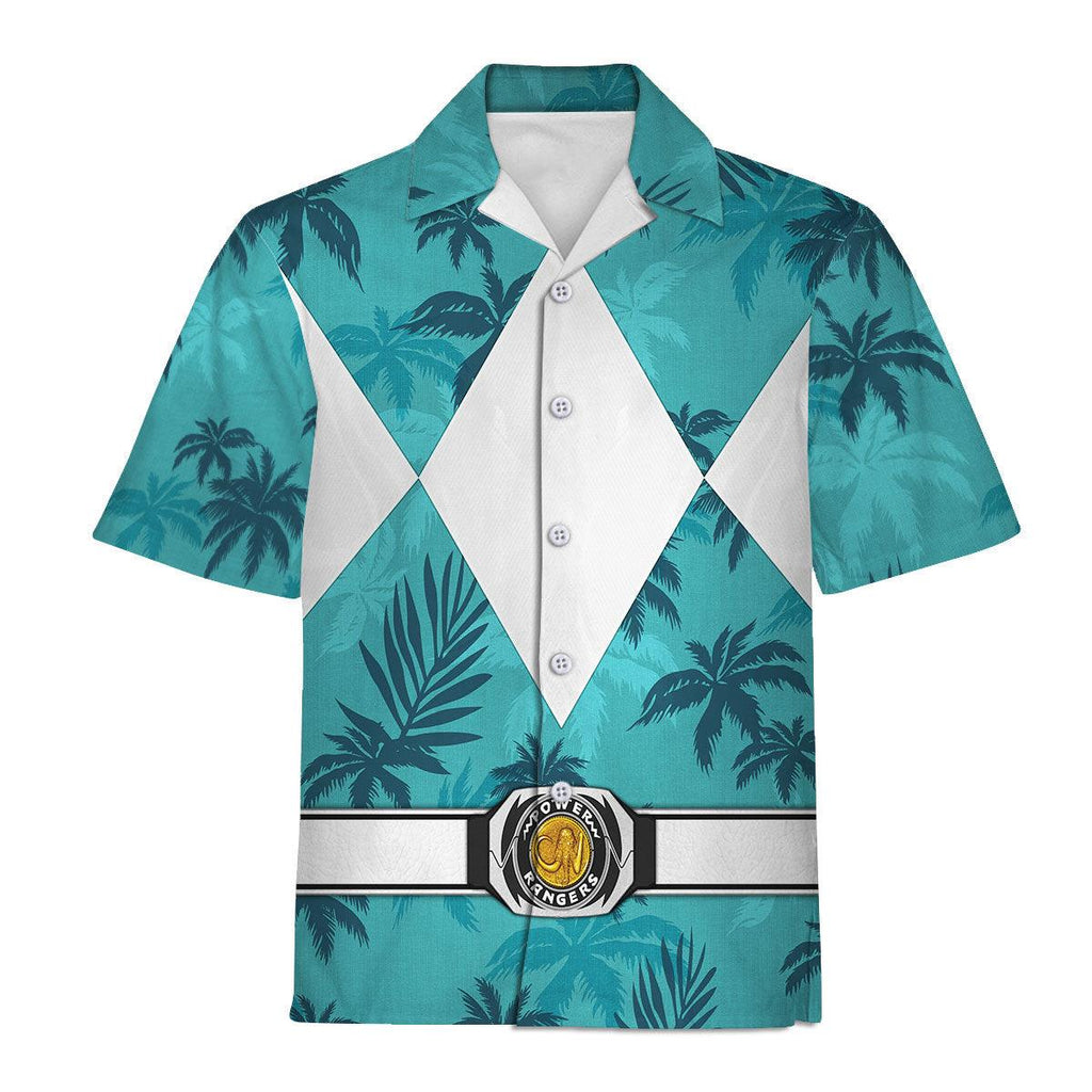 Belt Black Ranger x Tommy Vercetti Hawaiian Shirt Beach Shorts - Gearhomie.com