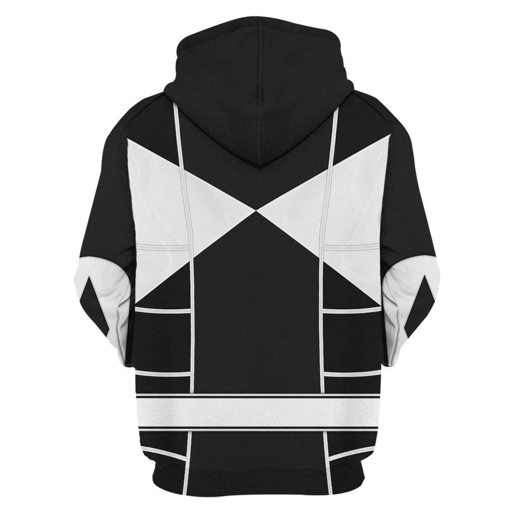 Black Ranger Mighty Morphin Cosplay Hoodies Sweatshirt T-shirt Hawaiian - Gearhomie.com