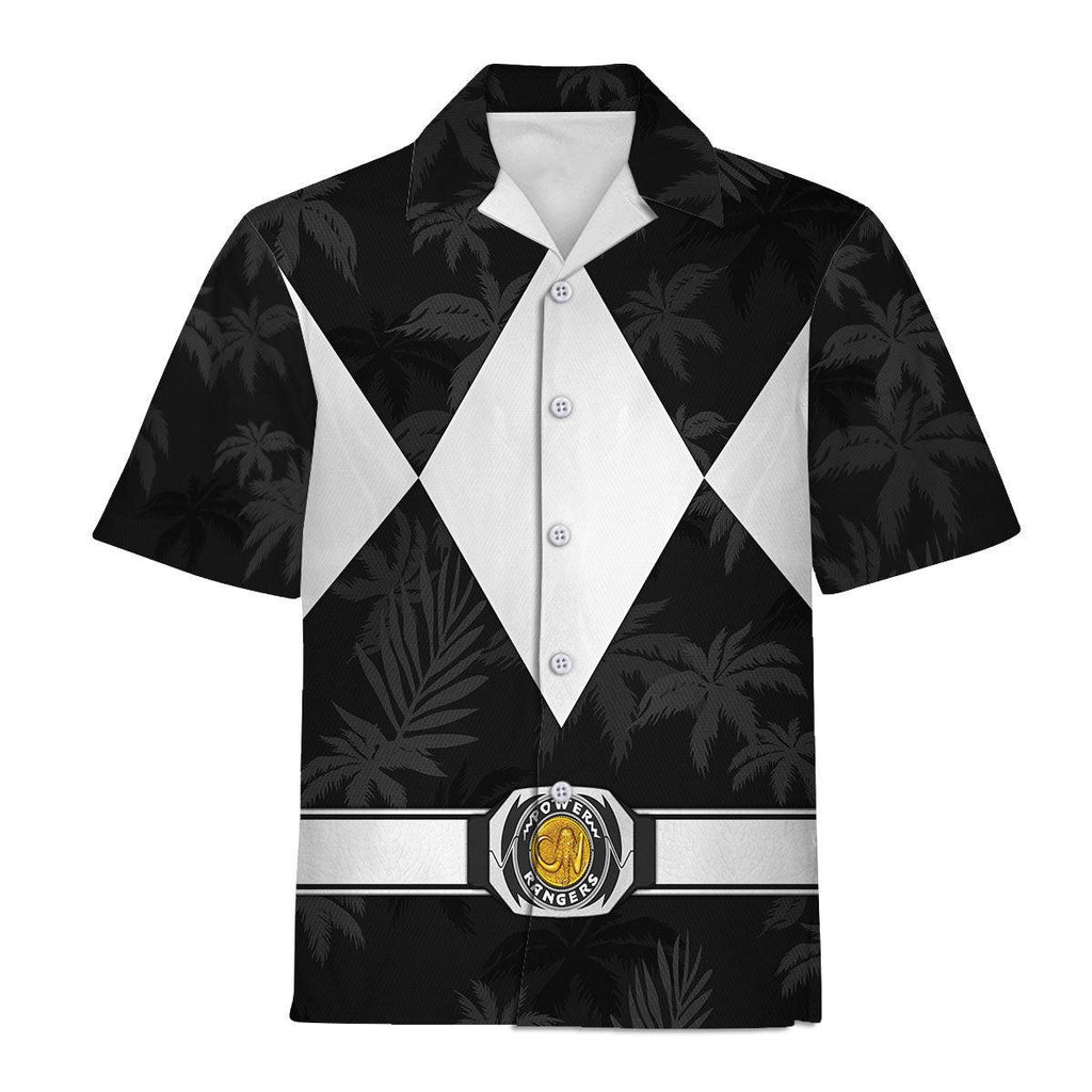 Black Ranger x Tommy Vercetti Hawaiian Shirt Beach Shorts - Gearhomie.com