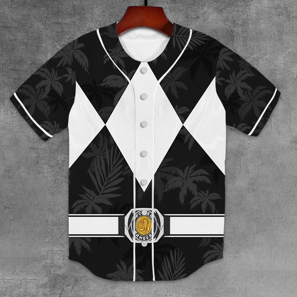 Black Ranger x Tommy Vercetti MLB Jersey Shirt Beach Shorts - Gearhomie.com