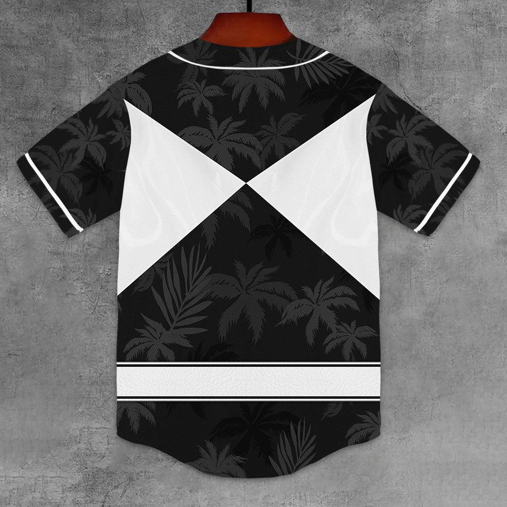 Black Ranger x Tommy Vercetti MLB Jersey Shirt Beach Shorts - Gearhomie.com