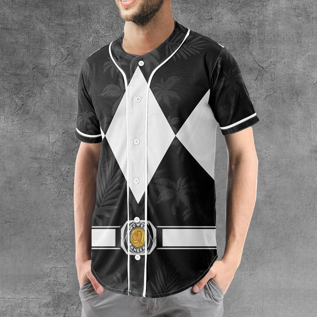 Black Ranger x Tommy Vercetti MLB Jersey Shirt Beach Shorts - Gearhomie.com