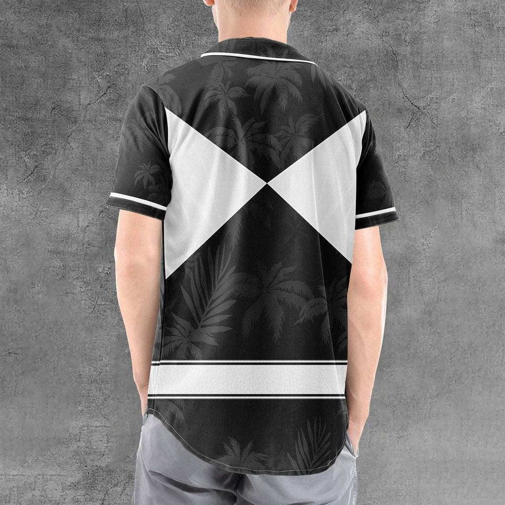 Black Ranger x Tommy Vercetti MLB Jersey Shirt Beach Shorts - Gearhomie.com