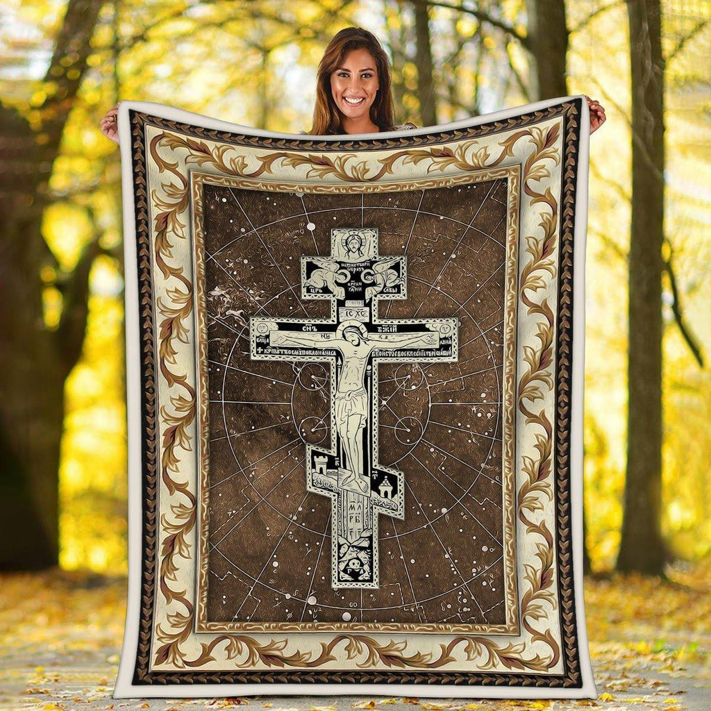 Blanket Eastern Orthodox Cross - DucG